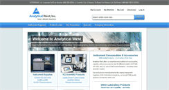 Desktop Screenshot of analyticalwest.com
